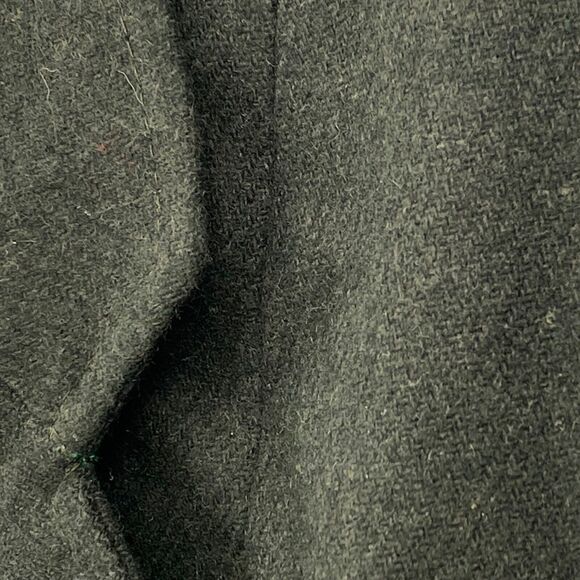 VTG Oscar De La Renta Blazer M Forest Green Wool Business Career Academia Preppy - Picture 11 of 12